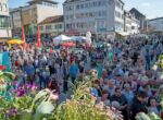 BUGA_Vorverkauf_Schlange auf dem Kiliansplatz