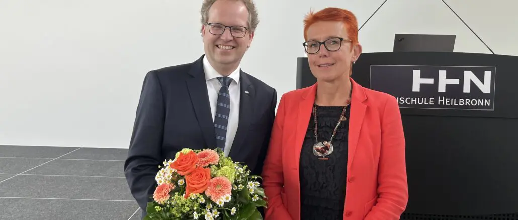 Kanzler Christoph Schwerdtfeger wurde an der Hochschule Heilbronn in seinem Amt bestätigt.