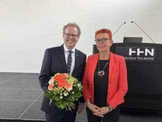 Kanzler Christoph Schwerdtfeger wurde an der Hochschule Heilbronn in seinem Amt bestätigt.