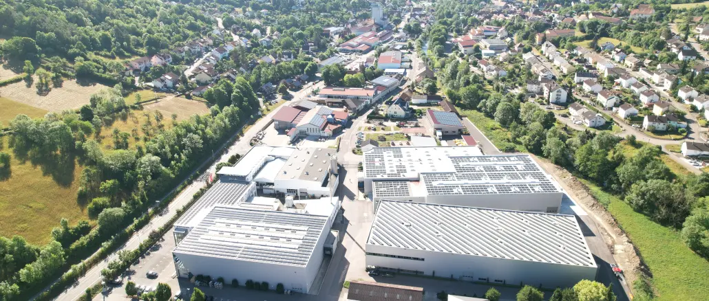Firmengelände, Region