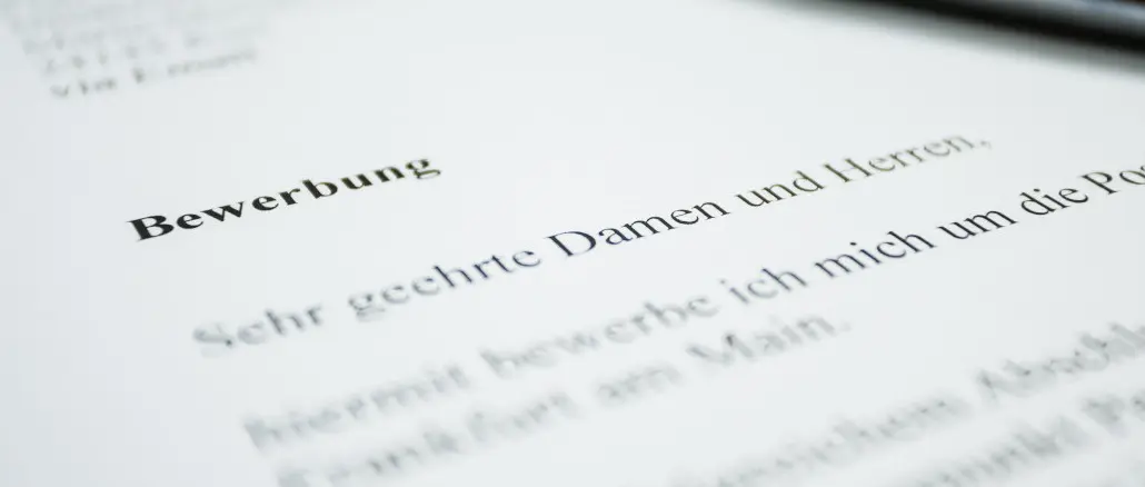 Bewerbung, ChatGPT