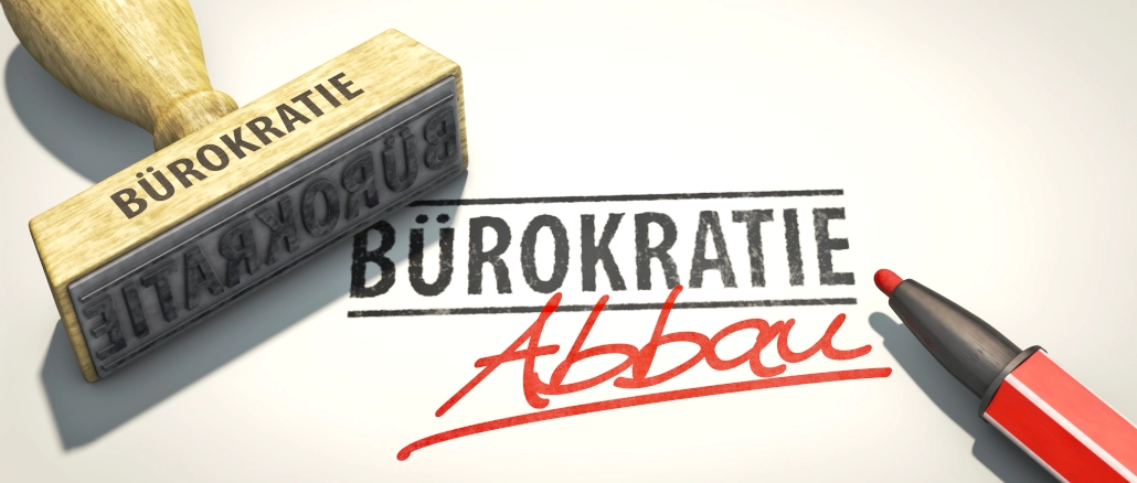 Bürokratieabbau