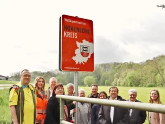 Kreisgrenzschilder Hohenlohe
